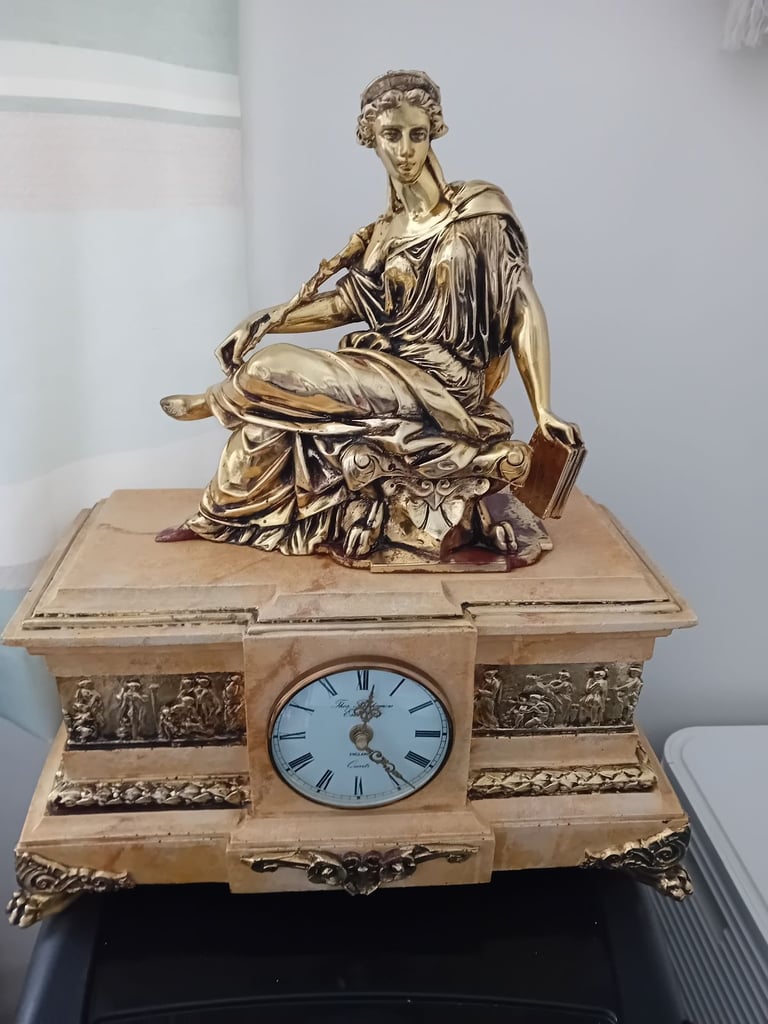 Large clock.