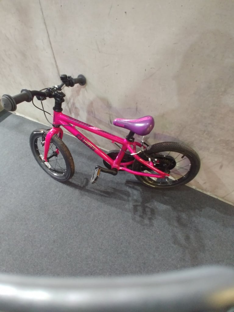 image for cuda trace 16 inch wheel childrens bike purple lightweight