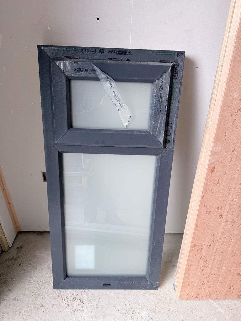 image for Upvc window Grey on white