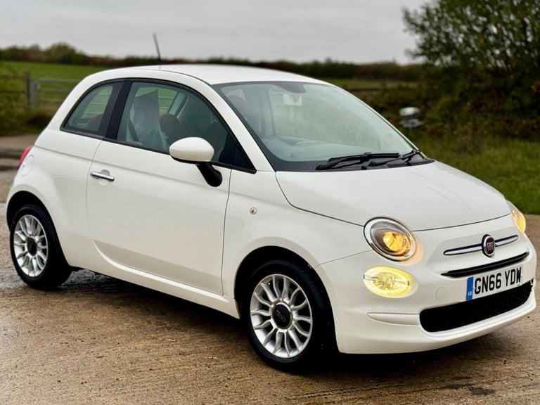 2016 Fiat 500 1.2 ECO Pop Star Euro 6 (s/s) 3dr Hatchback Petrol Manual