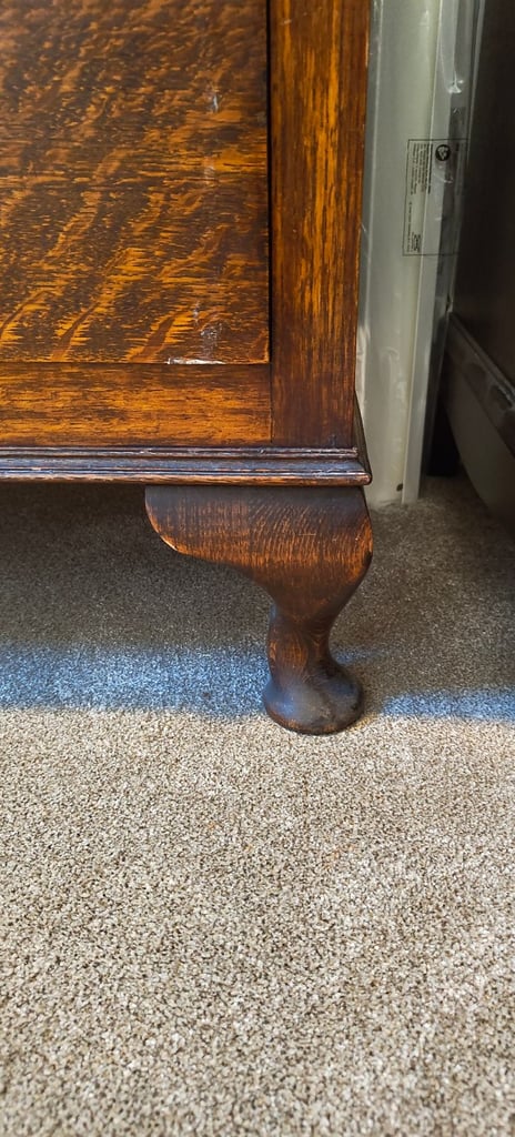 Antique pine drawers h-76cm w-90cm d-44cm