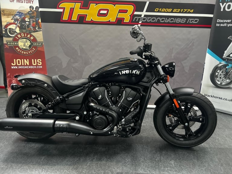 Indian INDIAN SCOUT BOBBER 60 2025 MATT BLACK 1000cc £10995