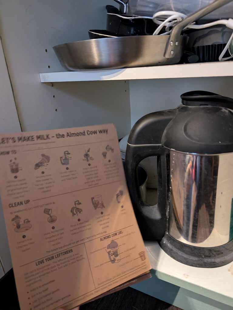 image for Almond cow - make non-dairy milk drinks