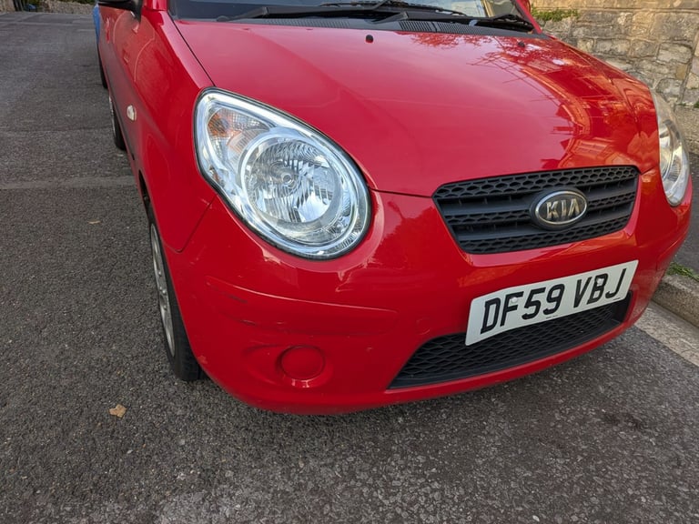 Red Kia PICANTO Strike, Hatchback, 2010, Manual, 1086 (cc), 5 doors