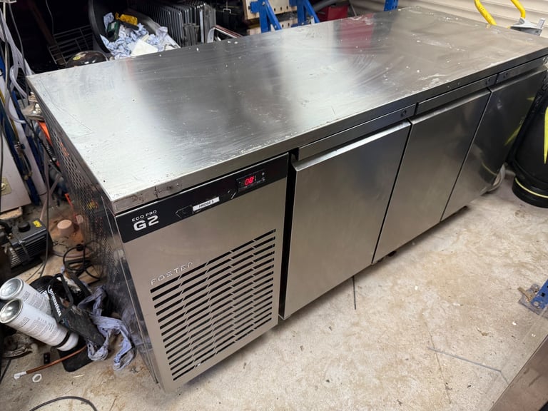 image for Foster Eco Pro G2 3 door stainless bench fridge