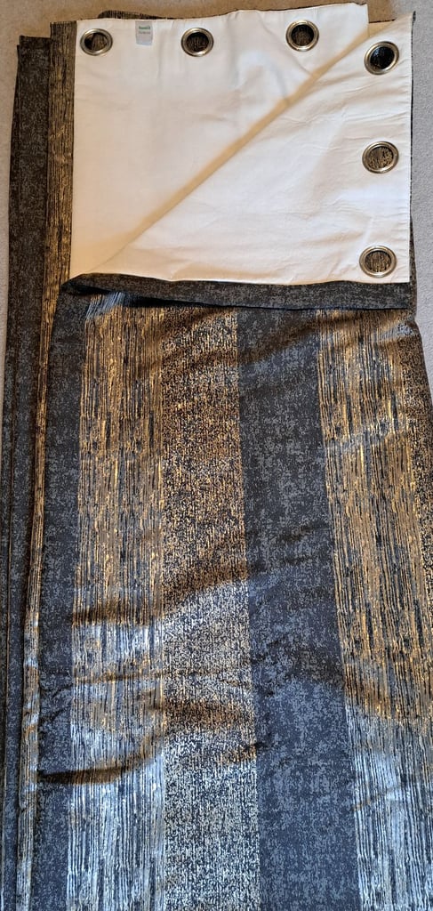 Dunelm luxury curtains 90 x 90 ( 228 x 228cm ) £50  