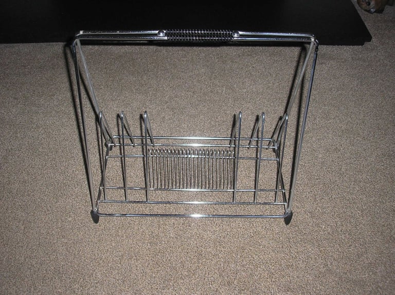image for Record rack from 1960's/70's, excellent condition from pet & smoke free home