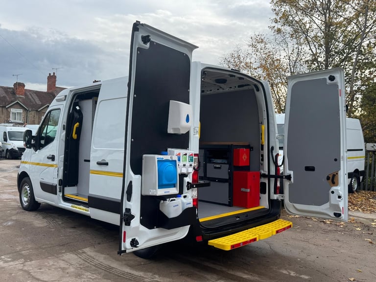 2018 VAUXHALL MOVANO L2H2 WORKSHOP VAN EURO 6 DIRECT FROM NETWORK RAIL
