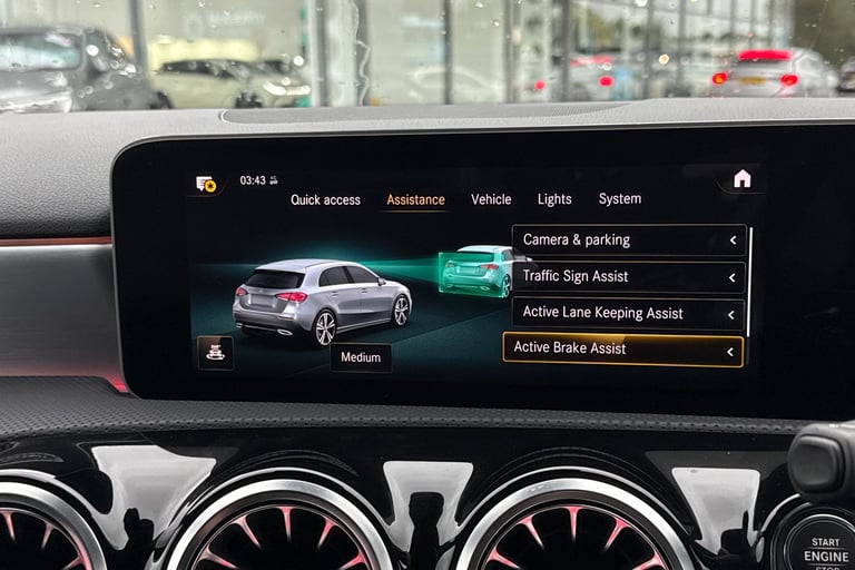 2019 Mercedes-Benz A-Class 1.3 A200 AMG Line (Premium) 7G-DCT Euro 6 (s/s) 5dr Hatchback PETROL A...