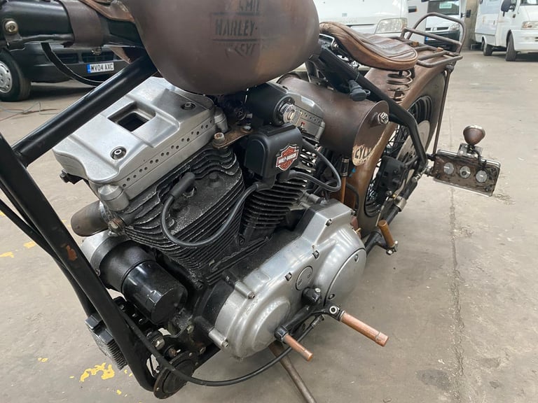 Harley-Davidson 883 CUSTOM BOBBER HARDTAIL STUNNING BIKE