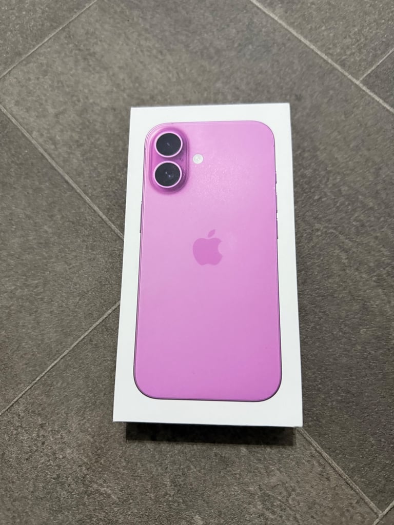 image for IPHONE 16 / 256GB / PINK / FULLY BOXED.