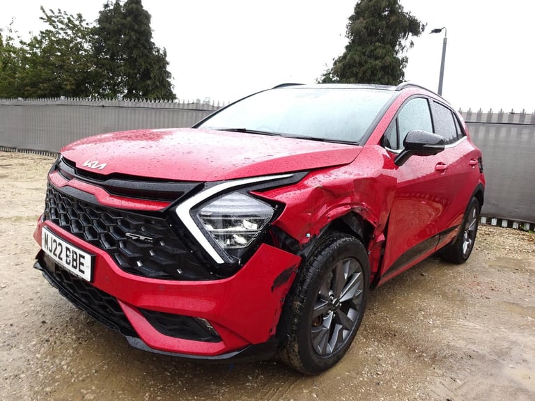 2022 22 REG KIA SPORTAGE GT-LINE S ISG HYBRID AUTO DAMAGED REPAIRABLE SALVAGE