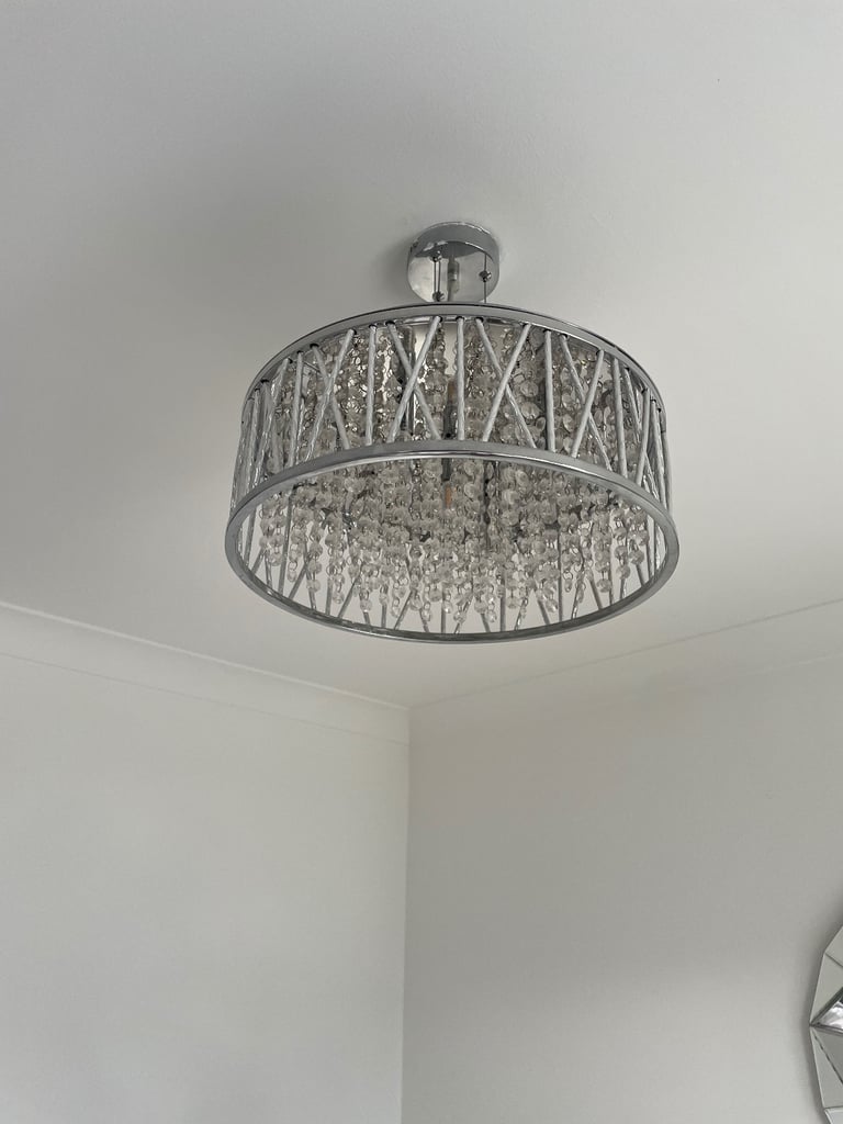 image for Ceiling chandelier lights x2