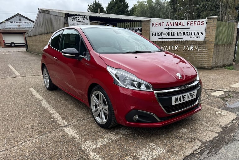 2016 Peugeot 208 1.2 Puretech Gt Line Hatchback HATCHBACK Petrol Manual