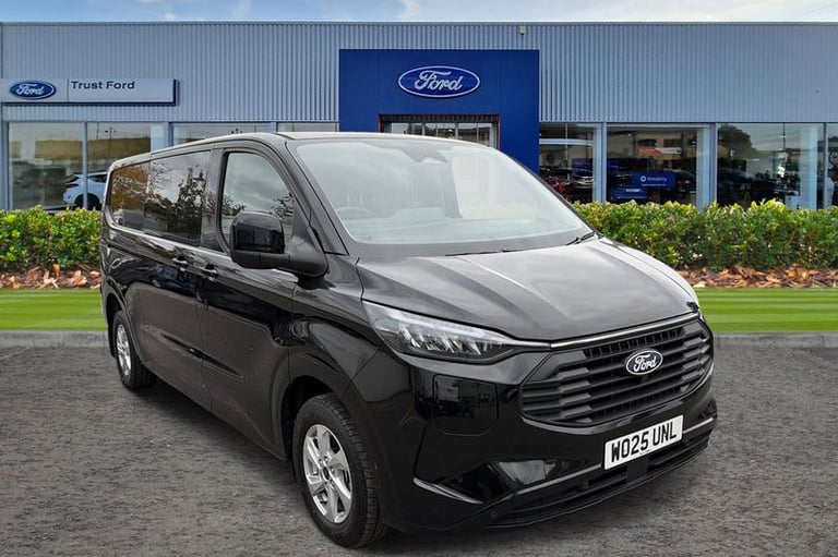2025 Ford Transit Custom 320 Limited AUTO L2 LWB Double Cab In Van FWD 2.5 PHEV 232ps Low Roof, C...