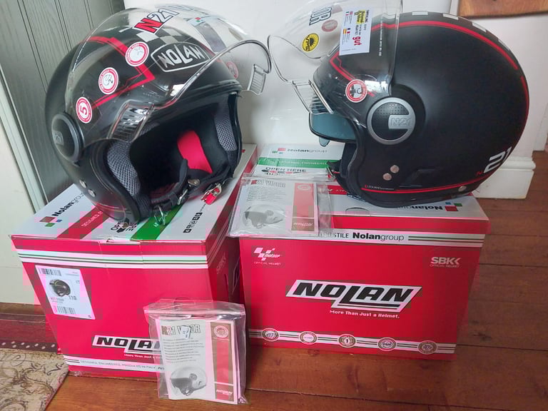 Nolan N21 with Visor Amarcord Helmets Large and Small