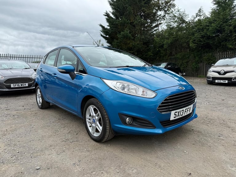 FORD FIESTA 2013 BLUE DIESEL