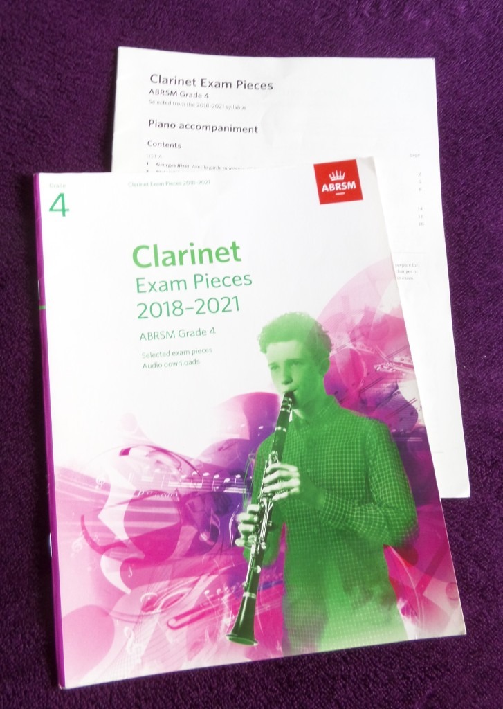 ABRSM Grade 4 Clarinet 2018-2021 (old syllabus), with piano accompaniment