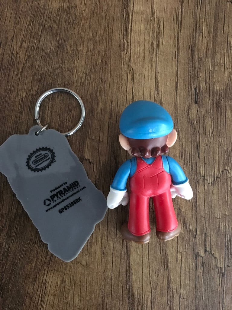 Toy figure and keyring 