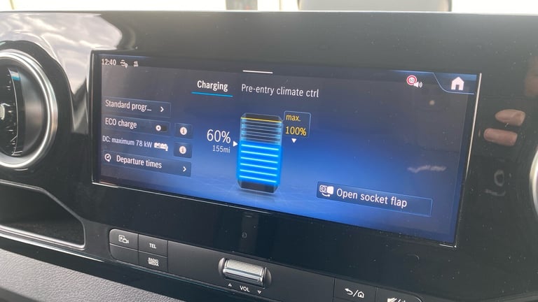 2025 Mercedes-Benz Sprinter 100kW 113kWh Pro Van Auto PANEL VAN ELECTRIC Automatic