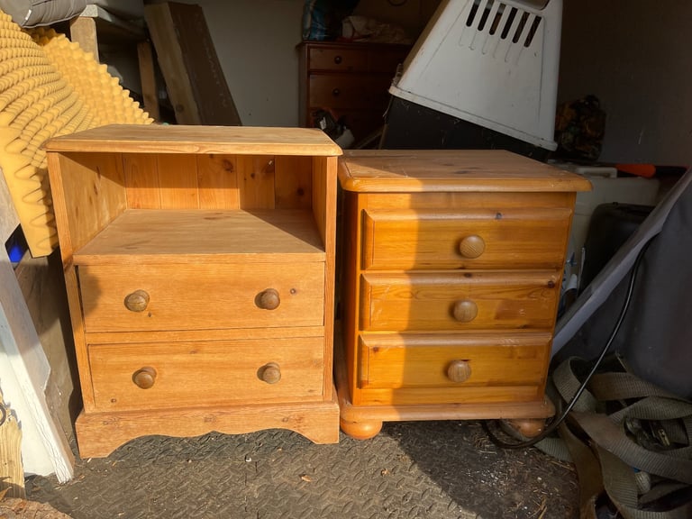 image for 2 for the price of 1 Bedside Cabinets 