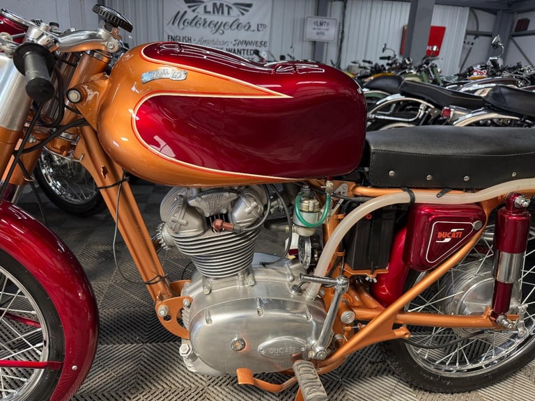1958 Ducati 175 sport, press tube, outstanding quality, the best we’ve seen 