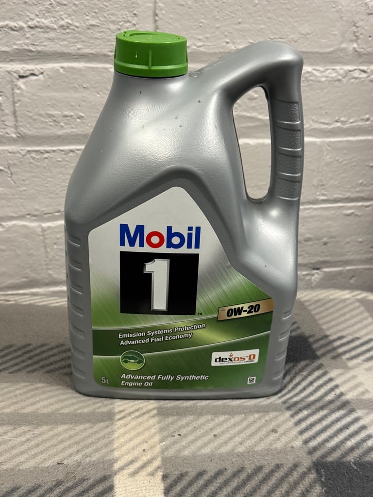 image for 0w 20 mobil 1 engine oil 5 litre