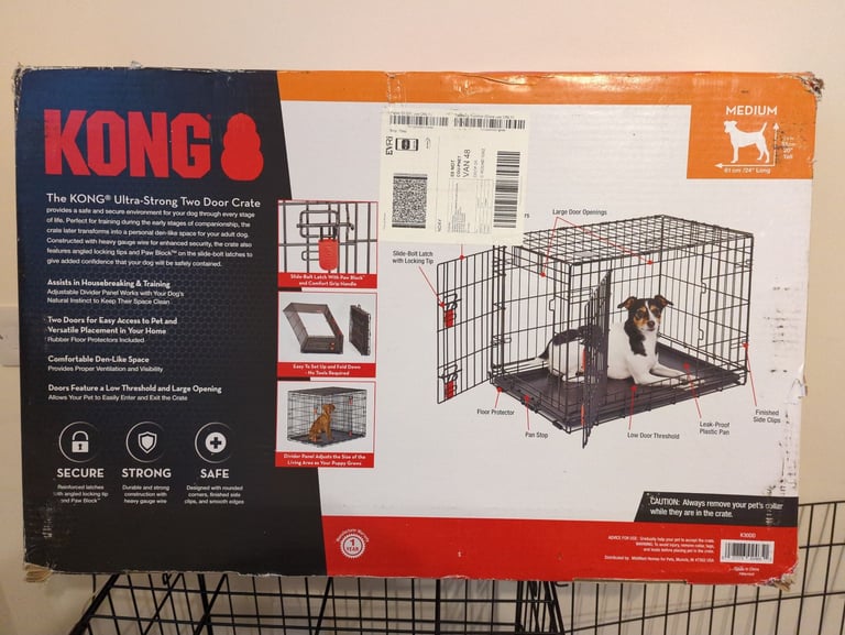 Kong Medium Two Door Crate