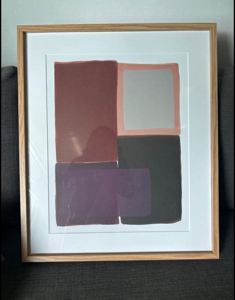 image for Abstract wall art ‘colour block 1’
