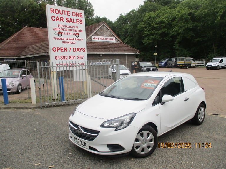 2018 Vauxhall Corsa 1.3 CDTi 16V Van [Start/Stop] CAR DERIVED VAN Diesel Manual