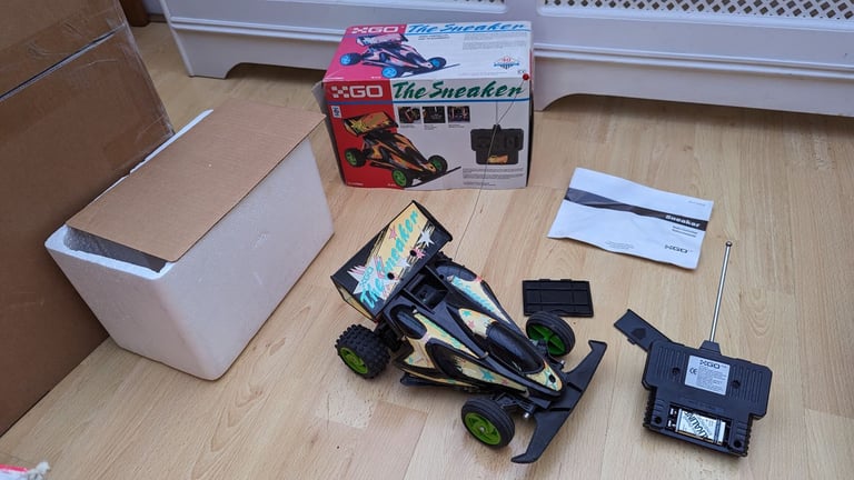 image for Vintage Radio Controlled Racing Car Buggy called &quot;The Sneaker&quot; from 1990's