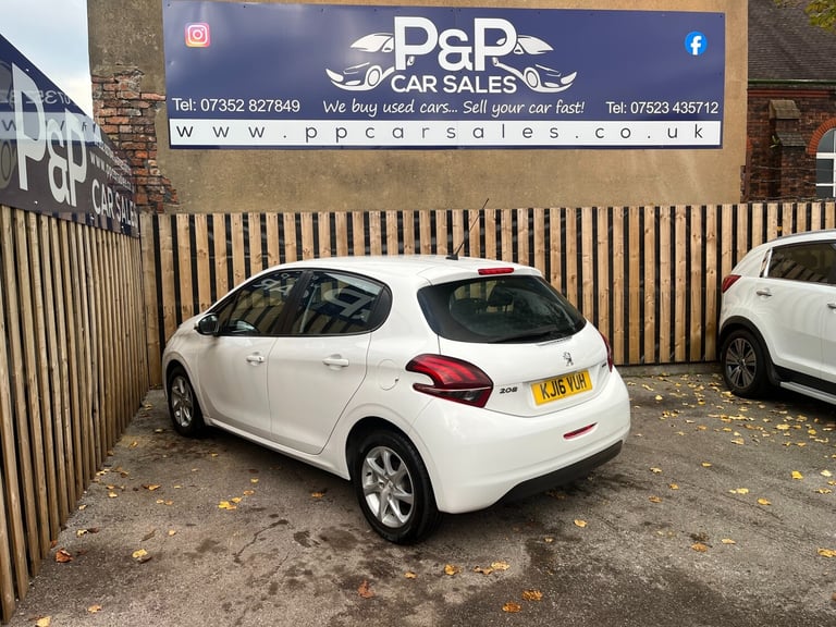 2016 Peugeot 208 1.2 PureTech 82 Active 5dr HATCHBACK Petrol Manual