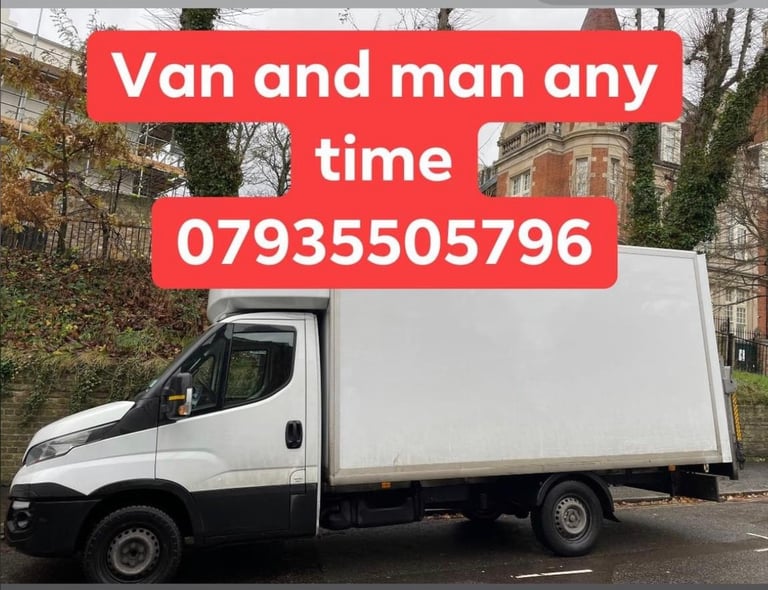 Van and man 