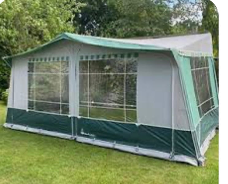 Caravan awning etc.