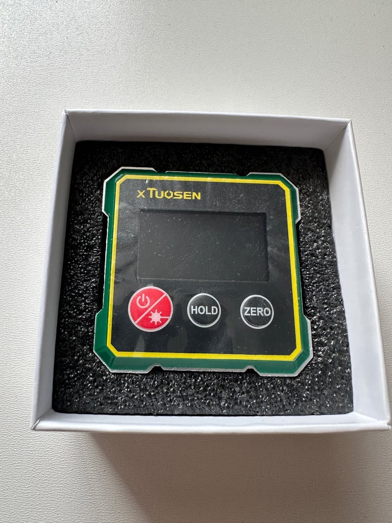 Tuosen Electronic Digital Dipmeter, Angles Measuring Tool with laser for Equipment 