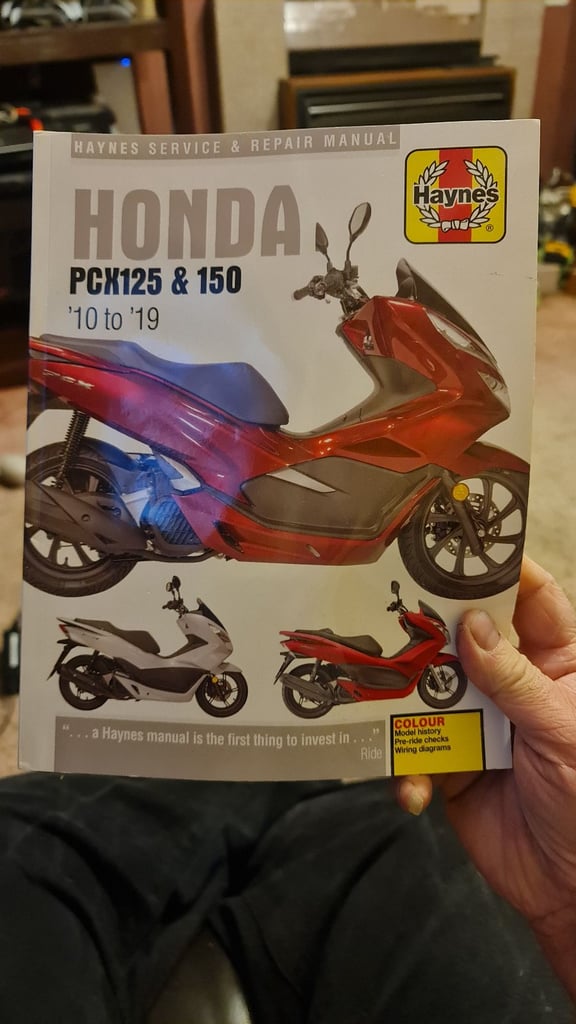 image for Haynes honda pcx 125 repair manual 2010 to 2019