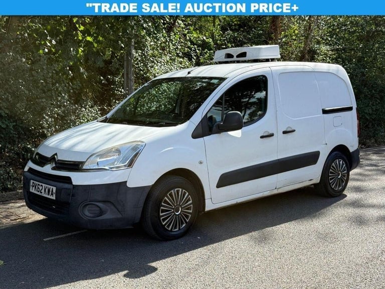 image for 2012 62 CITROEN BERLINGO 1.6 HDI 625 LX SWB L1 FRIDGE CHILLER VAN (NO VAT)  DIES