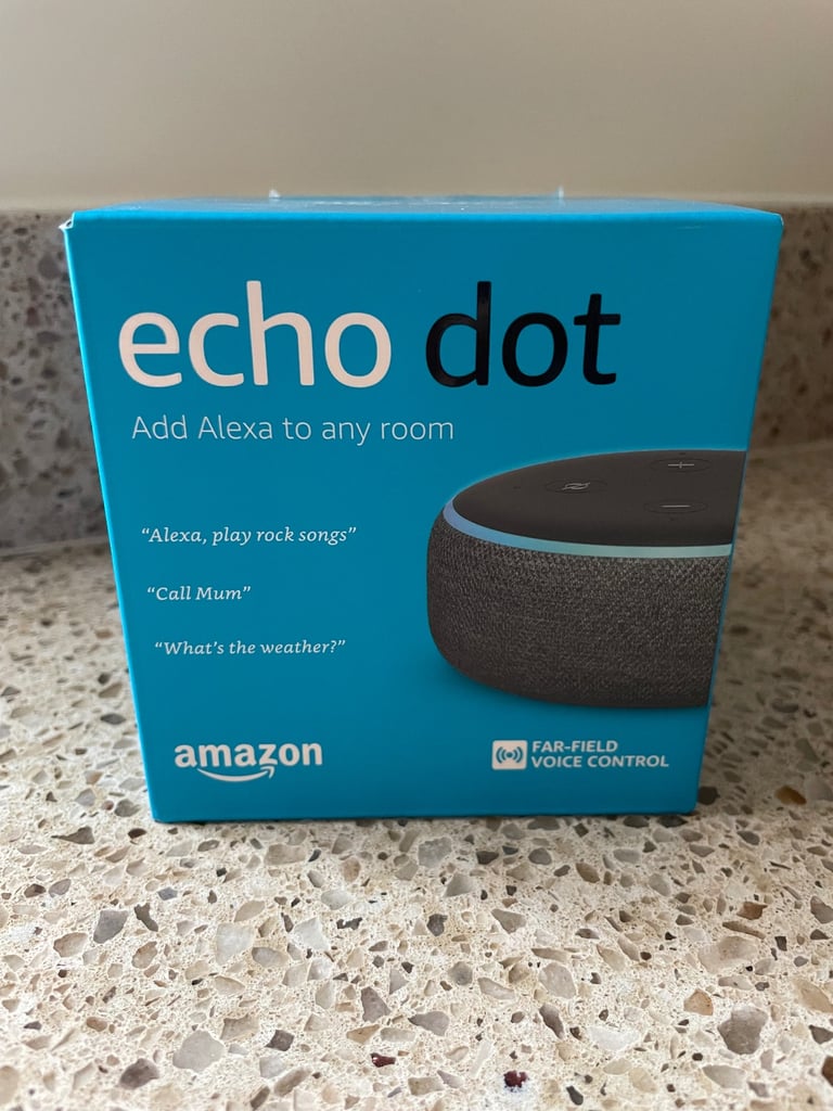 image for Amazon Echo Dot 3rd Generation New Boxed