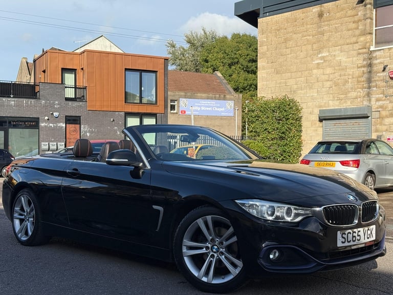 2015 BMW 4 Series 2.0 420i Sport Euro 6 (s/s) 2dr CONVERTIBLE Petrol Manual