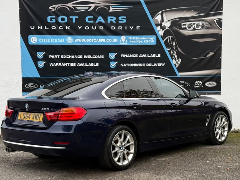 2014 BMW 4 Series Gran Coupe 3.0 430d Luxury Auto xDrive Euro 6 (s/s) 5dr COUPE Diesel Automatic