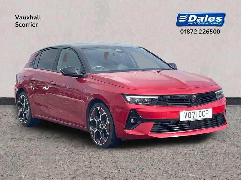 image for 2022 Vauxhall Astra 1.2 Turbo 130 GS Line 5dr HATCHBACK PETROL Manual