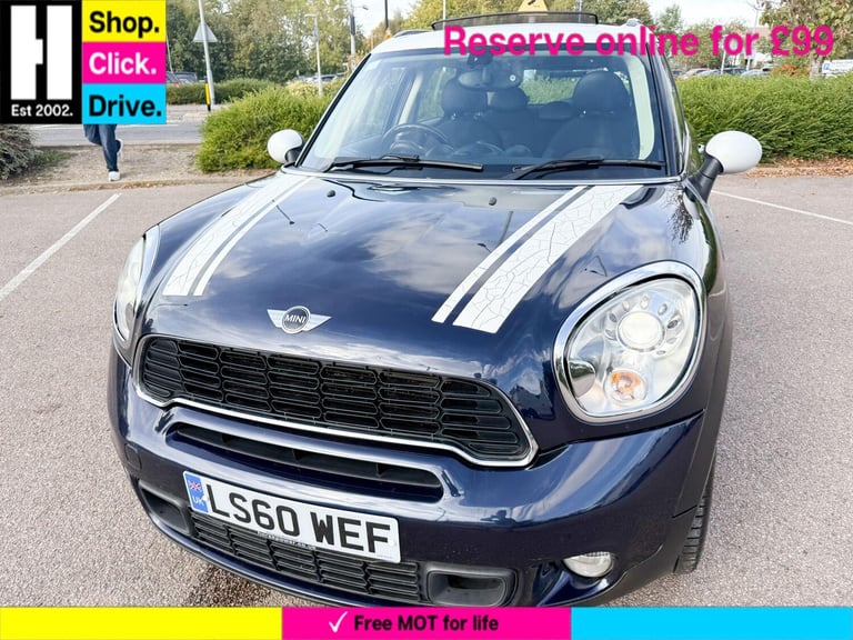 2010 MINI Countryman 1.6 Cooper S SUV 5dr Petrol Manual ALL4 Euro 5 (s/s) (184 ps) HATCHBACK Petr...