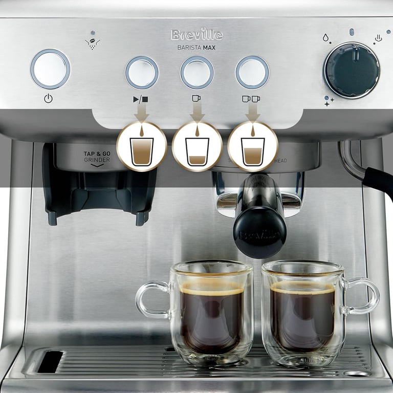 Breville Max Bean to Cup Barista Coffee Machine with Extras and Warranty RRP £499