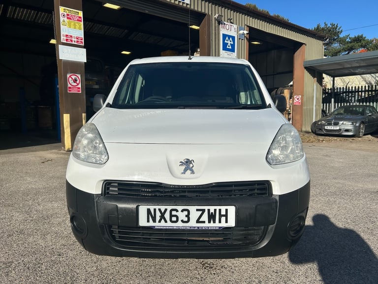 2013 63 Peugeot Partner 1.6 HDI S 850 L1 Cambelt Done Long MOT NO VAT!!