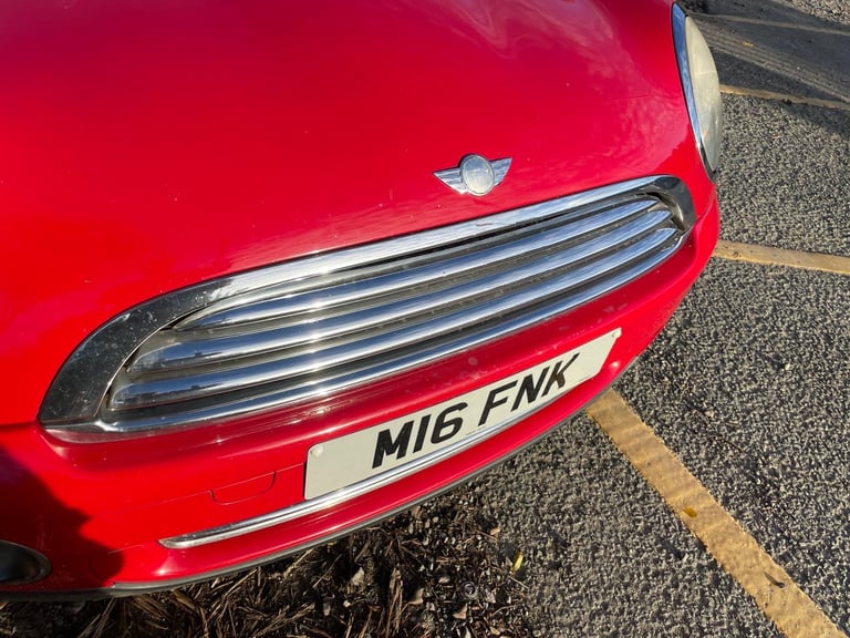MINI COOPER 1.6 2008 REG ON CHERISHED PLATES 3 DOOR MOT JANUARY 27TH 2026 LOW INSURANCE 50+MPG