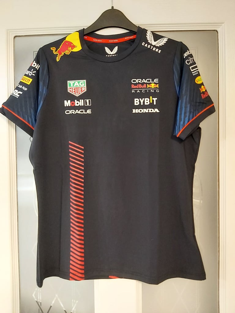 image for Red Bull Racing T-Shirt Womens F1 Castore Team Top- New size 14 & 16
