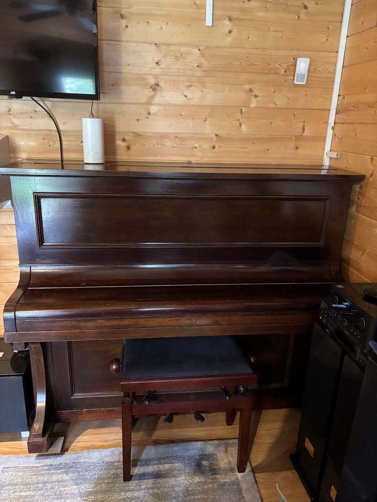 Free Upright Piano and stool 