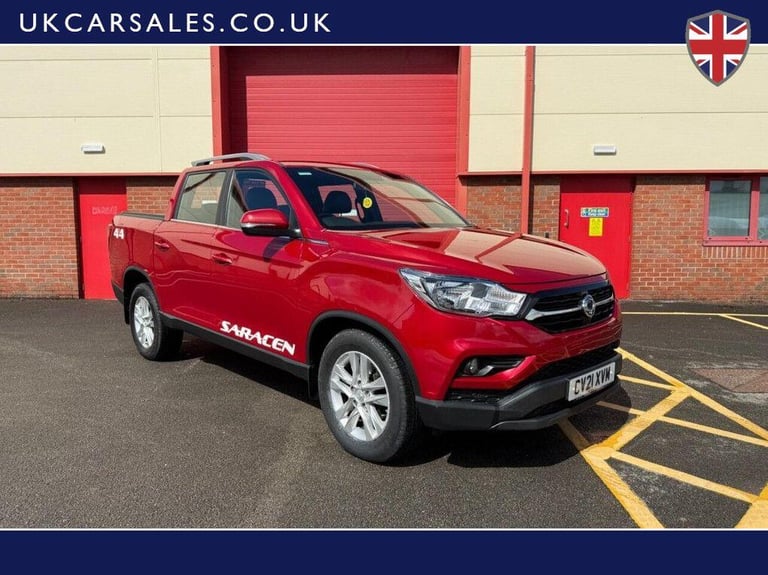 image for 2021 Ssangyong Musso 2.2D Saracen Auto 4WD Euro 6 4dr PICK UP Diesel Automatic