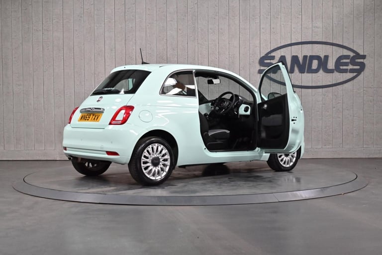 2019 Fiat 500 1.2 Lounge Euro 6 (s/s) 3dr HATCHBACK Petrol Manual