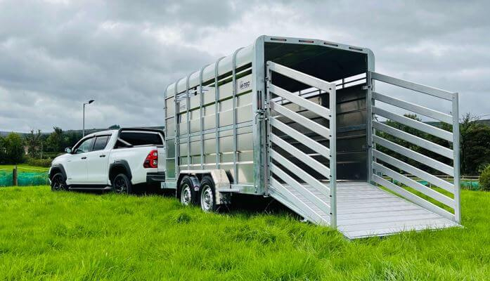 image for 12ft Twin Axle Cattle Trailer